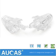 Rj45 connecteur terminateur ethernet cat 5e / cat6 / cat7 connecteur rj 45 câble modulaire rj 45 connecteurs bottes